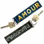 Leather goods - Paris Words Keychains : Words to Carry Everywhere - MARON BOUILLIE
