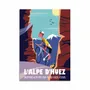 Card shop - Art-Card 10,5 x 14,8 cm - Alpe d'Huez - Gary Godel - WALL EDITIONS