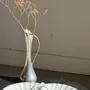 Vases - Vase soliflore vintage en métal argenté en forme d’aiguière - OFFICE OBJETS
