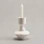 Decorative objects - Mini Vase & Candle Holder in white porcelain - Mini 0.2 - CALLIGRAMME