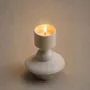 Decorative objects - Mini Vase & Candle Holder in white porcelain - Mini 0.2 - CALLIGRAMME