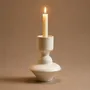 Decorative objects - Mini Vase & Candle Holder in white porcelain - Mini 0.2 - CALLIGRAMME