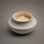Sculptures, statuettes and miniatures - A candle in its iconic Calligramme porcelain holder - Mini P.1 Bg - CALLIGRAMME