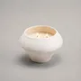 Decorative objects - A candle in its iconic Calligramme porcelain holder - Mini P.2 Bg - CALLIGRAMME