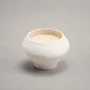 Decorative objects - A candle in its iconic Calligramme porcelain holder - Mini P.2 Bg - CALLIGRAMME