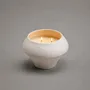 Decorative objects - A candle in its iconic Calligramme porcelain holder - Mini P.2 Bg - CALLIGRAMME