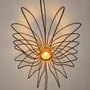 Plafonniers - Flight of Angels — Suspension sculpturale en rotin - OMALIGHT