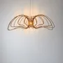 Plafonniers - Flight of Angels — Suspension sculpturale en rotin - OMALIGHT