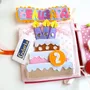 Birthdays - Personalised Handmade Busy Book - GUBERKA