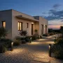 Outdoor floor lamps - Tholus — designer outdoor LED light pole - GLOWA