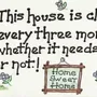 Panels - This House Is Cleaned... - SOMETHING DIFFERENT WHOLESALE EUROPE BV