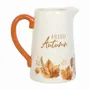 Vases - Pichet à fleurs en céramique « Bonjour l'automne » de 17 cm - SOMETHING DIFFERENT WHOLESALE EUROPE BV