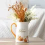 Vases - Pichet à fleurs en céramique « Bonjour l'automne » de 17 cm - SOMETHING DIFFERENT WHOLESALE EUROPE BV