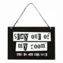 Panels - Stay Out of My Room Hanging Sign - SOMETHING DIFFERENT WHOLESALE EUROPE BV