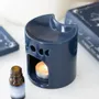 Scents - Blue Crescent Moon Oil Burner - SOMETHING DIFFERENT WHOLESALE EUROPE BV