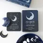 Ornaments - Sodalite Crystal Moon Keepsake Stone in a Box - SOMETHING DIFFERENT WHOLESALE EUROPE BV