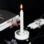 Candlesticks and candle holders - White Mystical Moon Spell Candle Holder - SOMETHING DIFFERENT WHOLESALE EUROPE BV