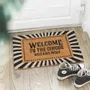 Rugs - Black Welcome to the Circus Doormat - SOMETHING DIFFERENT WHOLESALE EUROPE BV