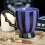 Tasses et mugs - Tasse à thé à rayures violettes en forme d'aile de chauve-souris - SOMETHING DIFFERENT WHOLESALE EUROPE BV