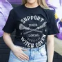 Homewear - Support Your Local Witch Coven Unisex T-shirt Size XL - SOMETHING DIFFERENT WHOLESALE EUROPE BV