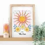 Objets de décoration - Impression murale encadrée Le Soleil Céleste - SOMETHING DIFFERENT WHOLESALE EUROPE BV