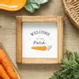 Panels - Welcome to Our Patch Wooden Frame Sign - SOMETHING DIFFERENT WHOLESALE EUROPE BV