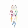 Decorative objects - 90cm Multi Rainbow Dreamcatcher - SOMETHING DIFFERENT WHOLESALE EUROPE BV