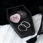 Jewelry - Plain Black Coffin Trinket Tray - SOMETHING DIFFERENT WHOLESALE EUROPE BV