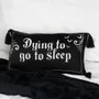 Cushions - Dying to Go to Sleep Satin Cushion - SOMETHING DIFFERENT WHOLESALE EUROPE BV