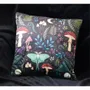 Cushions - 35cm Square Dark Forest Print Cushion - SOMETHING DIFFERENT WHOLESALE EUROPE BV