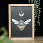 Panels - Forest Bee Framed Wall Print - SOMETHING DIFFERENT WHOLESALE EUROPE BV