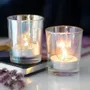Bougeoirs et photophores  - Bougeoirs votifs irisés soleil et lune - SOMETHING DIFFERENT WHOLESALE EUROPE BV