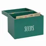 Accessoires de jardinage - Boîte de rangement pour graines - SOMETHING DIFFERENT WHOLESALE EUROPE BV
