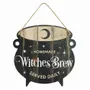 Panels - Witches Brew Cauldron MDF Hanging Sign - SOMETHING DIFFERENT WHOLESALE EUROPE BV