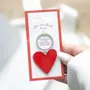 Objets de décoration - Porte-clés cœur « Tu es aimé(e) » - SOMETHING DIFFERENT WHOLESALE EUROPE BV