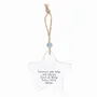 Panneaux séparateurs - Panneau de condoléances « Oncle étoile suspendue » - SOMETHING DIFFERENT WHOLESALE EUROPE BV