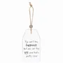 Panels - Can't Buy Happiness Wine Hanging Sentiment Sign - SOMETHING DIFFERENT WHOLESALE EUROPE BV