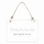 Panels - Dog Has Been Fed Hanging Sign - SOMETHING DIFFERENT WHOLESALE EUROPE BV