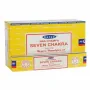 Home fragrances - Set of 12 Seven Chakra Incense Sticks by Satya (12/50) - SOMETHING DIFFERENT WHOLESALE EUROPE BV