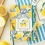 Papeterie bureau - Carnet de recettes A5 à motif citron italien - SOMETHING DIFFERENT WHOLESALE EUROPE BV