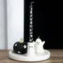 Candlesticks and candle holders - Sweet Ghost Candle Holder with Taper Candle - SOMETHING DIFFERENT WHOLESALE EUROPE BV
