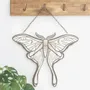 Panels - Luna Moth Hanging Sign - SOMETHING DIFFERENT WHOLESALE EUROPE BV