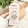 Decorative objects - Light Luna Moth Keyring - SOMETHING DIFFERENT WHOLESALE EUROPE BV