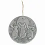 Panels - Silver Effect Moon Shadows Plaque by Lisa Parker - SOMETHING DIFFERENT WHOLESALE EUROPE BV