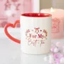Tasses et mugs - Mug « Pour mon meilleur thé » avec anse en forme de cœur - SOMETHING DIFFERENT WHOLESALE EUROPE BV