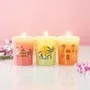 Decorative objects - Scents Around the World Scented Candle Trio - SOMETHING DIFFERENT WHOLESALE EUROPE BV