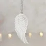 Decorative objects - Glitter Angel Wing Hanging Decoration - SOMETHING DIFFERENT WHOLESALE EUROPE BV