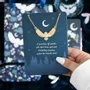 Jewelry - Night Owl Necklace Greeting Card - SOMETHING DIFFERENT WHOLESALE EUROPE BV