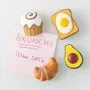 Decorative objects - Brunch Club Fridge Magnet Set - SOMETHING DIFFERENT WHOLESALE EUROPE BV