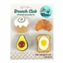 Decorative objects - Brunch Club Fridge Magnet Set - SOMETHING DIFFERENT WHOLESALE EUROPE BV